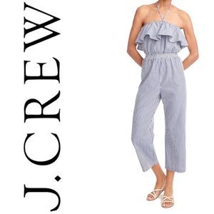 ⚓️ J. Crew Seersucker Jumpsuit